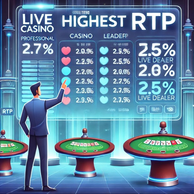 Live Casino Dengan RTP Paling Tinggi