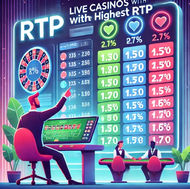 Live Casino Dengan RTP Paling Tinggi